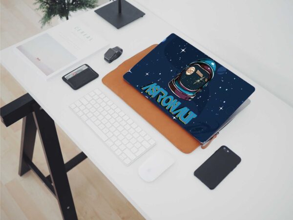 Space Laptop Skin/Sticker Combo for Laptops Upto 15.6 Inch Suitable for Hp, Lenovo, Dell, Acer, Asus (Hd Quality,Viny) - Image 3