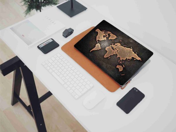 World Map Laptop Skin (14", Design 7) - Image 3