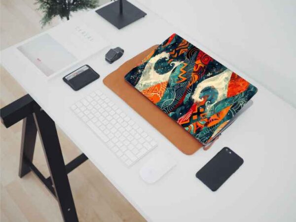 Abstract Design Laptop Skins Wallpaper Upto 15.5 Inch - Image 2