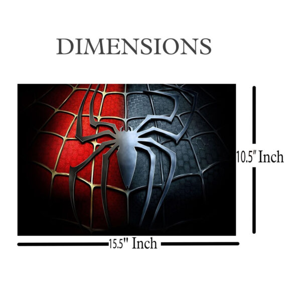 Spiderman Superhero Laptop Skin Fully Waterproof Vinyl All Models (15.5X10.5inch) lap5179 Vinyl Laptop Decal 16.1 - Image 3