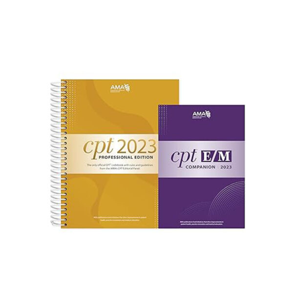 CPT Professional 2023 and E/M Companion 2023 Bundle