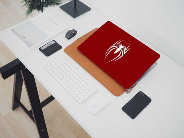 red spider logo Premium Vinyl (matte) Laptop Decal 15.6 inch VINYL Laptop Decal 15.6 - Image 2