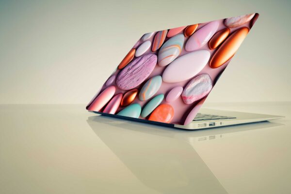 Wallpaper Mart Laptop Skin Sticker for All Brands and Models (Sticker Size 15.6 Inch) Design